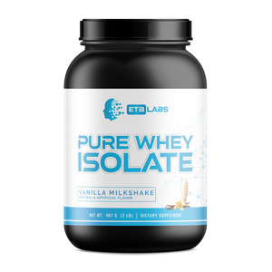 PURE WHEY ISOLATE Vanilla Milkshake (PRE-SALE ONLY)