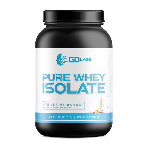 PURE WHEY ISOLATE Vanilla Milkshake (PRE-SALE ONLY)