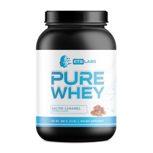 2lb Whey Natural Salted Caramel - 28 servings