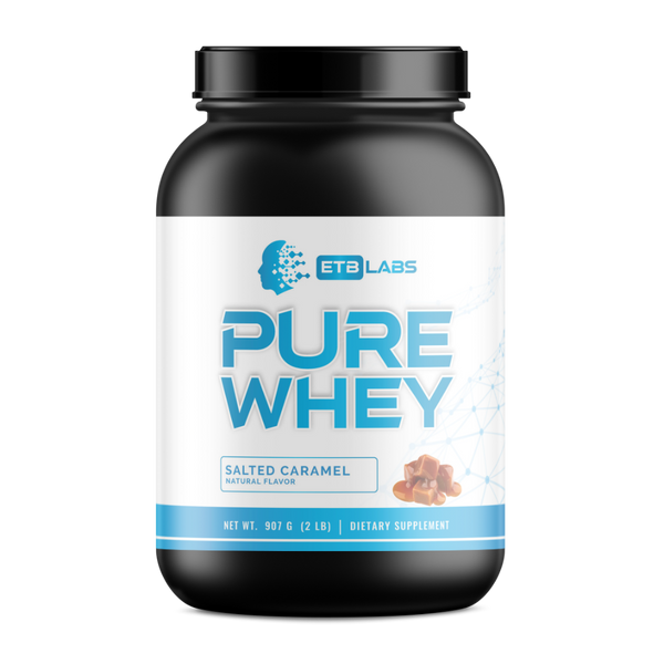 2lb Whey Natural Salted Caramel - 28 servings